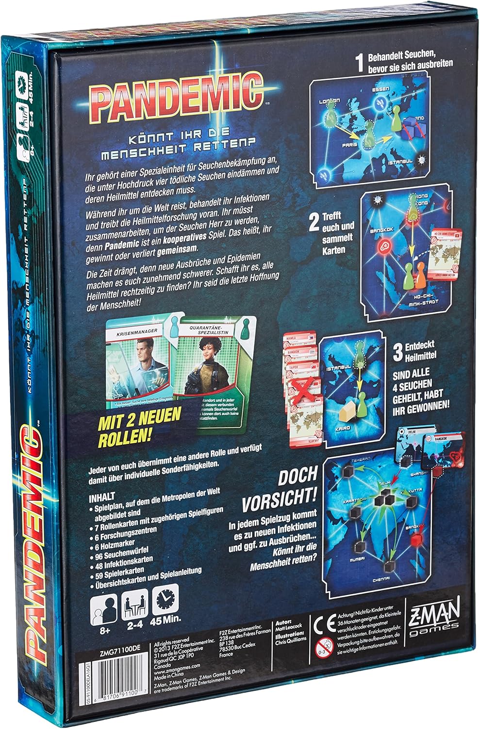 ZMan 691100 - Pandemie, Brettspiel
