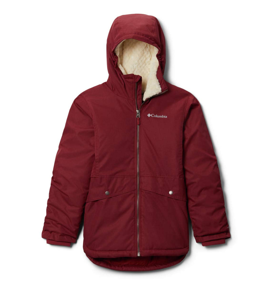Columbia Mädchen Porteau Cove Mid Jacket Jacke L Marsala Red Heather, L Marsala Red Heather
