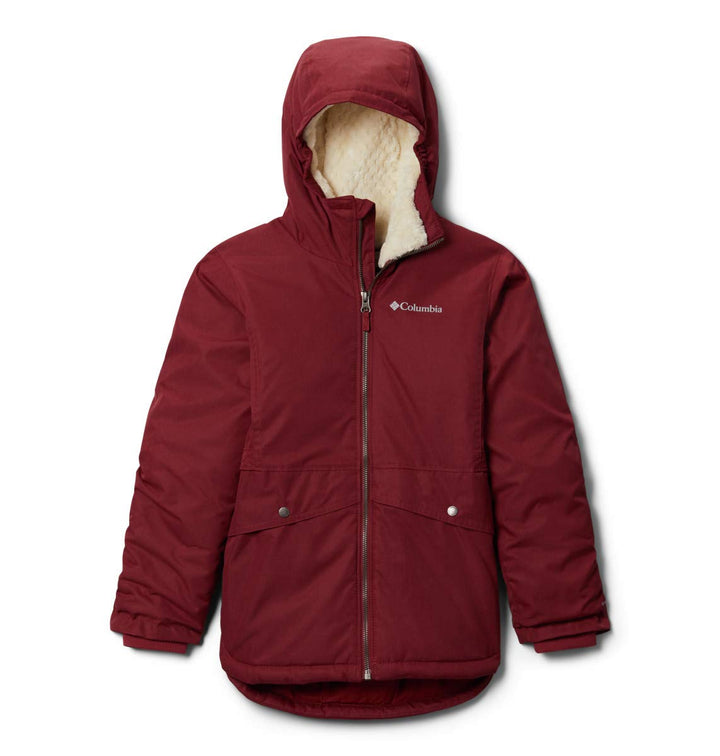Columbia Mädchen Porteau Cove Mid Jacket Jacke L Marsala Red Heather, L Marsala Red Heather