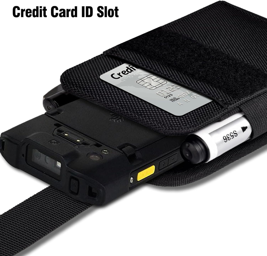 SOGCASE Barcode-Scanner-Holster für Zebra TC70x, TC70, TC72, TC75x, TC75, TC77, M60, MC67, Tragegürt