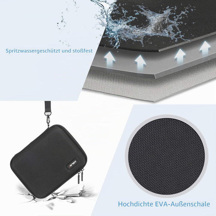 JSVER Tasche für DJI Mini 3/Mini 3 Pro, EVA Tragetasche/Tragekoffer Hervorragender Schutz kompatibel