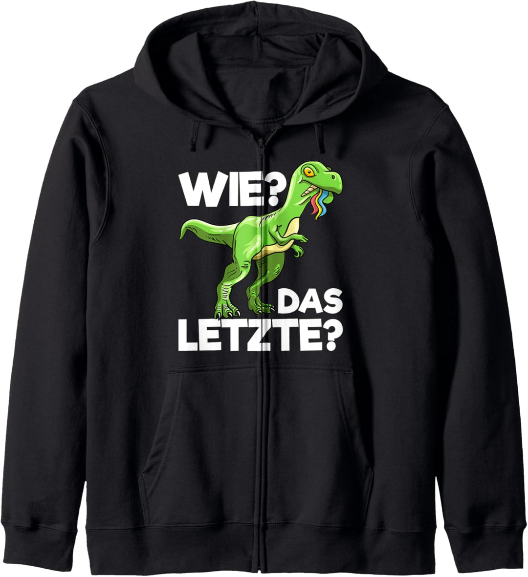 Lustiger Drachen Wie Das Letzte Drache frisst Einhorn Kapuzenjacke