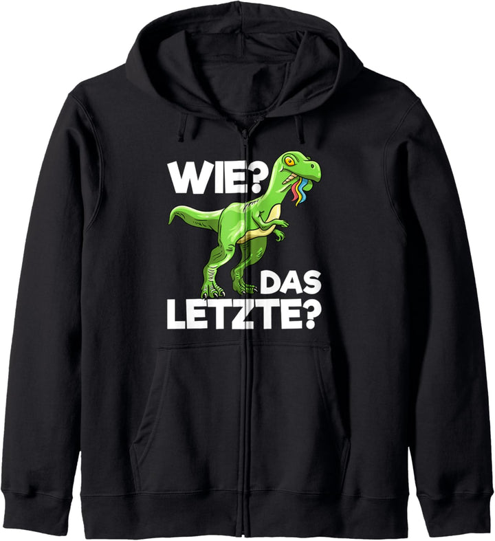 Lustiger Drachen Wie Das Letzte Drache frisst Einhorn Kapuzenjacke
