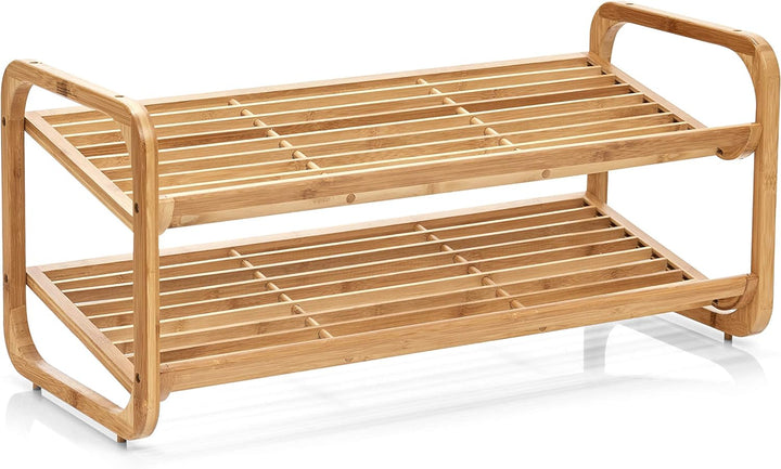Zeller 13569 Schuhregal, Bamboo, ca. 74 x 33 x 33 cm