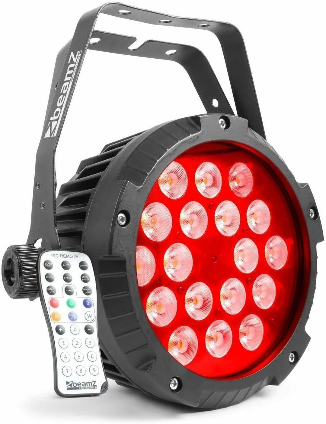 BeamZ Professional BWA418, PAR Strahler, LED Effektstrahler, 18x 12 Watt LED PAR Scheinwerfer, IP65