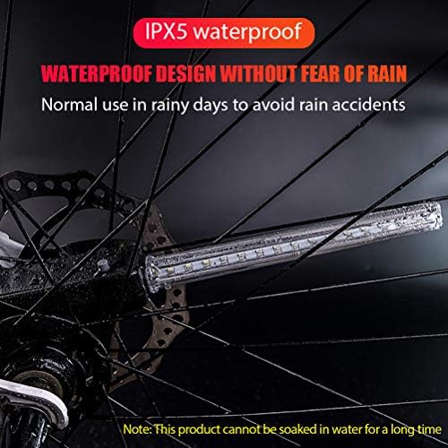 Alomejor Superhelle Radlichter, LED-Felgenlichter, wasserdicht, langlebig, leistungsf?hig, hochleist