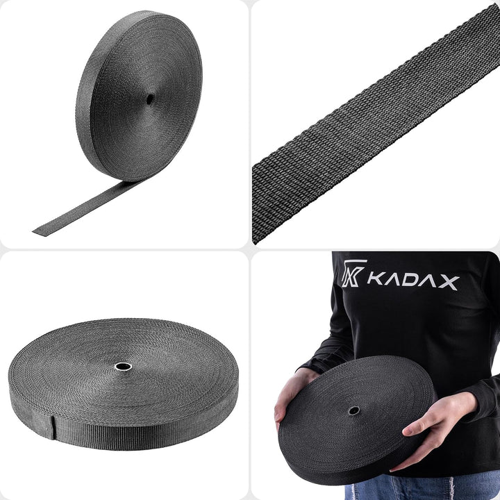KADAX Baumbindeband 30mm x 50m, Bindeband zur sicheren Befestigung von Bäumen & Sträuchern, Baumbind