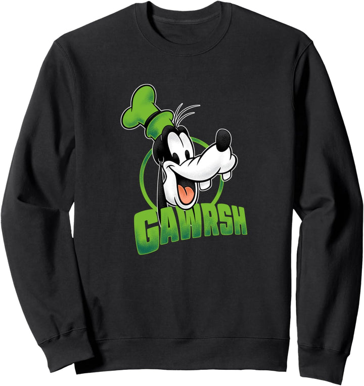 Disney Mickey And Friends Goofy Gawrsh Portrait Sweatshirt