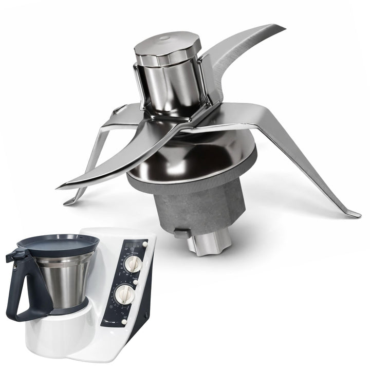 NAMAI - Messer für Thermomix, Edelstahl, 100% Kompatibles Ersatzteil, Thermomix Messbecher TM21, Ein