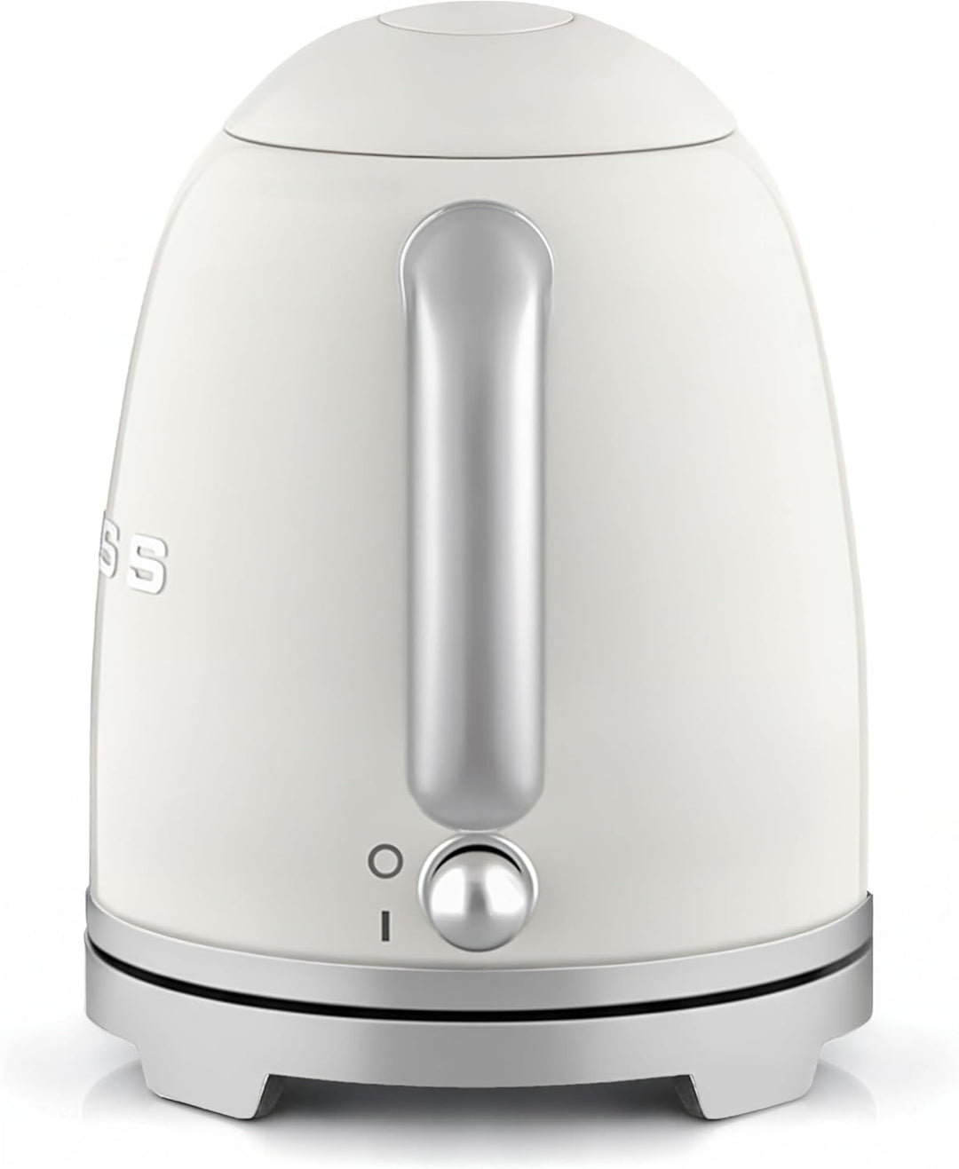 SWEISS Elektrischer Wasserkocher KTS8 im Vintage-Stil, 1 l, kompakter Edelstahl, 1000 W, schnelles K