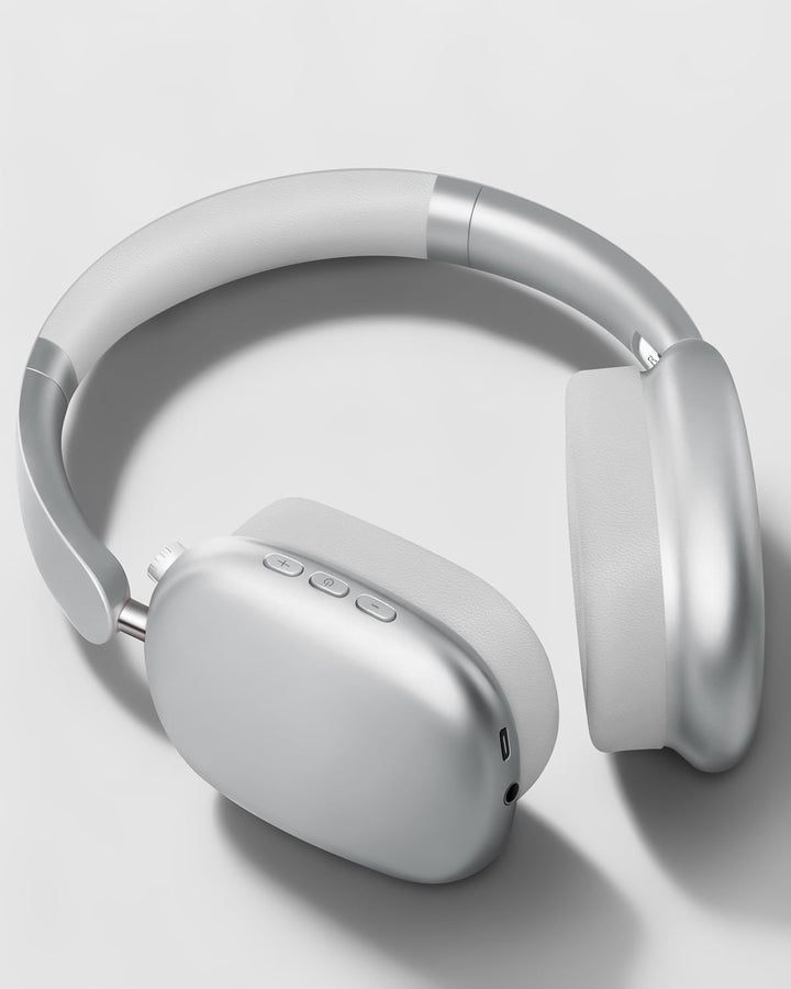 Wentronic Y01 Kabellose Over-Ear-Kopfhörer, Geräuschreduzierung, Bluetooth 5.3-Kopfhörer mit Mikrofo