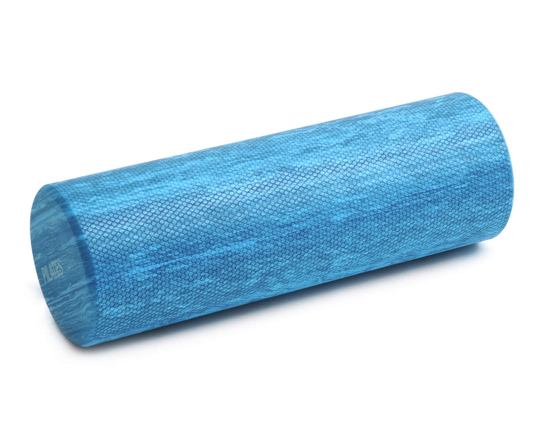 Yogistar Rolle für Faszien/Pilatesrolle Pro Premium Plus Blue Marble (45 cm)