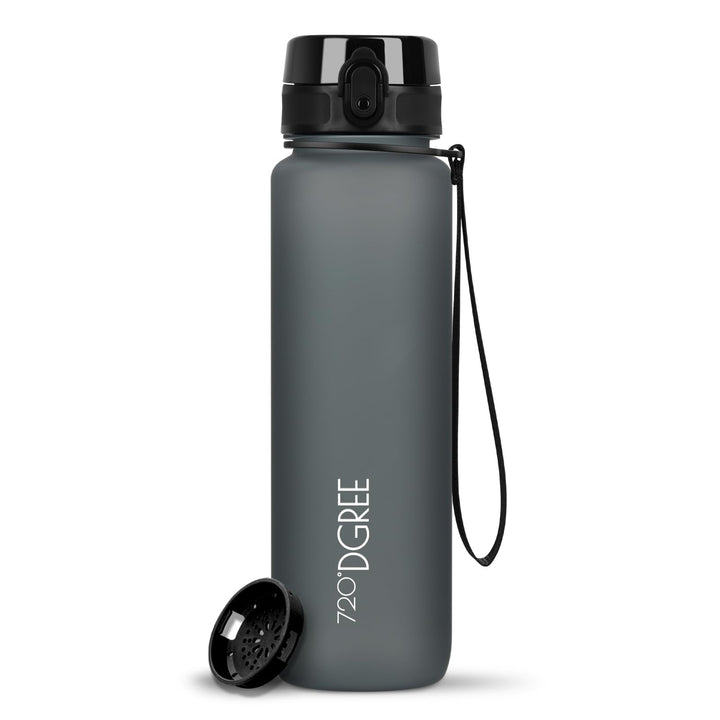 720°DGREE Trinkflasche “uberBottle“ +Sieb - 350ml, 500ml, 650ml, 1000ml, 1,5l, 2l - BPA-Frei - Wasse
