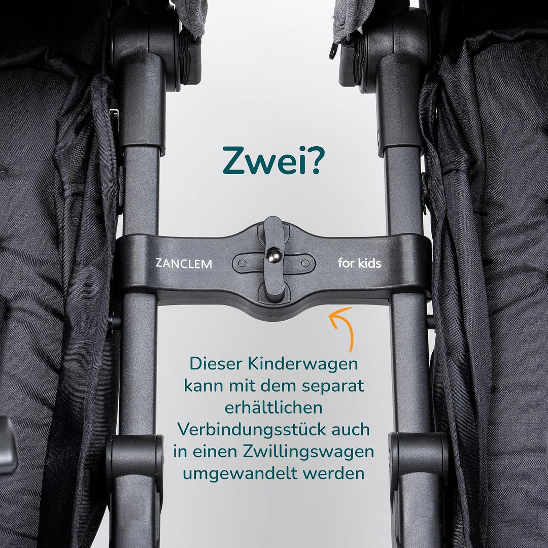 Leichtgewichtiger Kinderwagen buggy bis 25 kg - mit Liegefunktion, buggy klein zusammenklappbar,komp