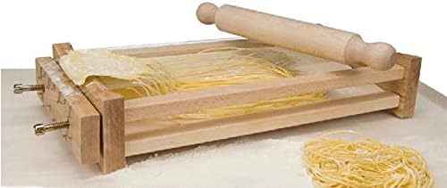 Antech - Gitarre für frische Nudeln, abruzzische Gitarre für Pasta, Spaghetti, Fettuccine, Tonarelli