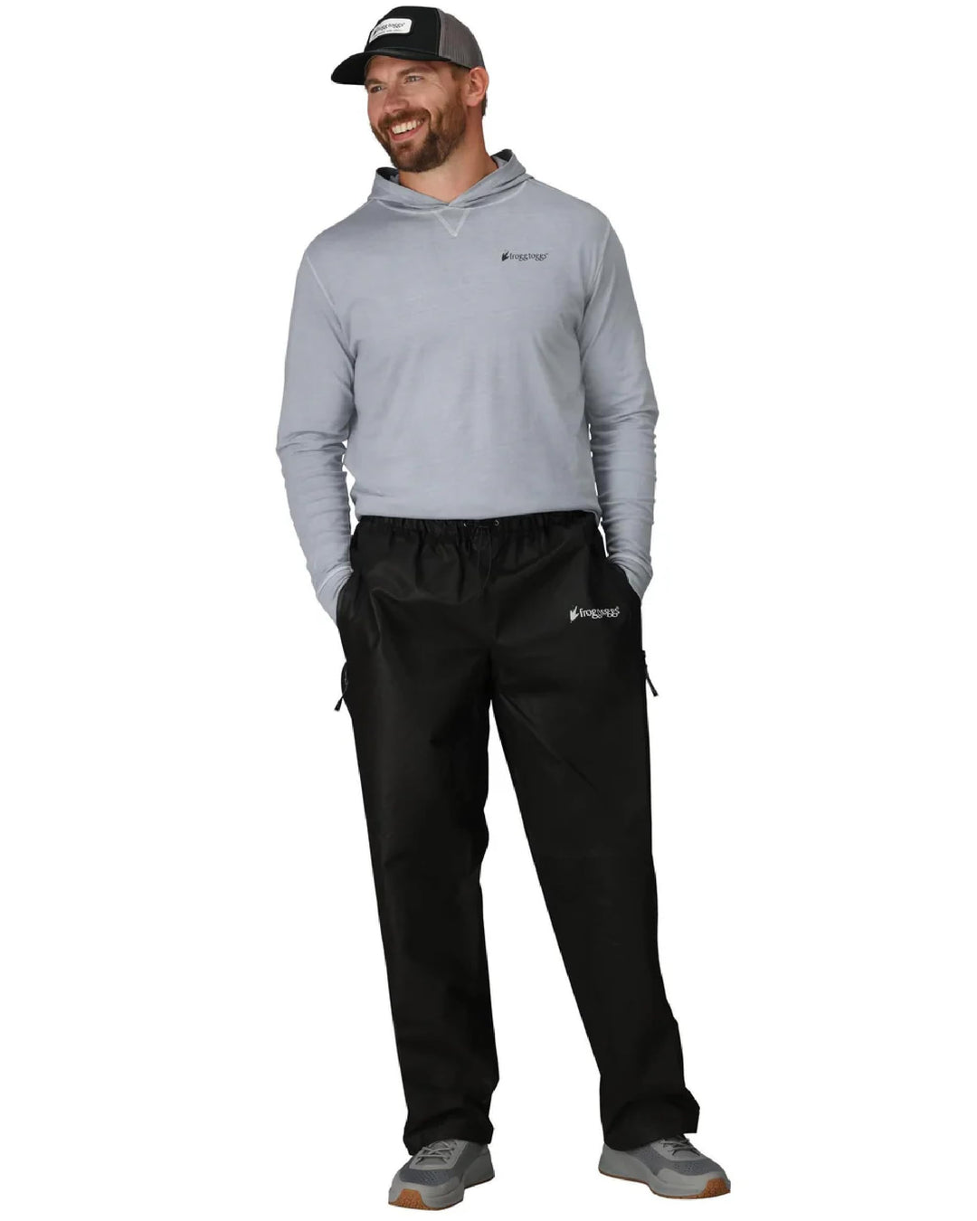 frogg toggs Herren Regenbekleidung Bull Frogg Waterproof Rain Pant, S Schwarz