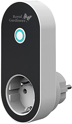 Royal Gardineer Bewässerung WLAN: WLAN-Bewässerungscomputer, Bewässerungsventil, 4-Wege-Verteiler, A