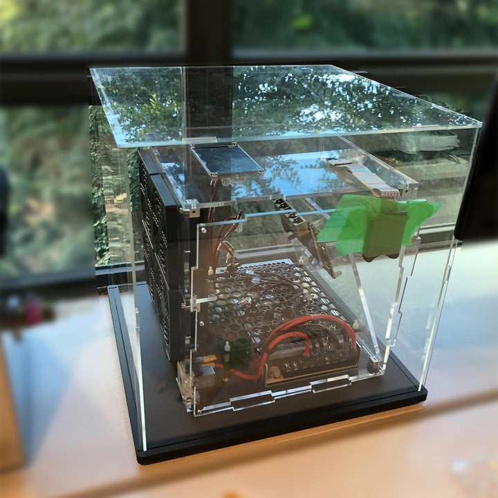 ELEpure acryl vitrine schaukasten transparente für Kollektion Lego Figuren Modell staubdichte Aufbew