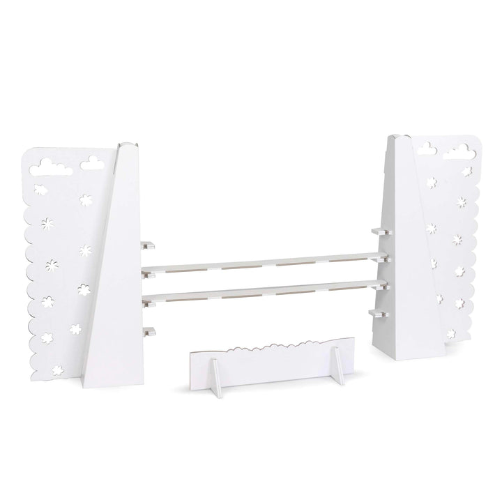FOLDZILLA Hobby Horse Hindernis für Kinder für Steckenpferde Stockpferde 162 x 20 x 95 cm Ideal für