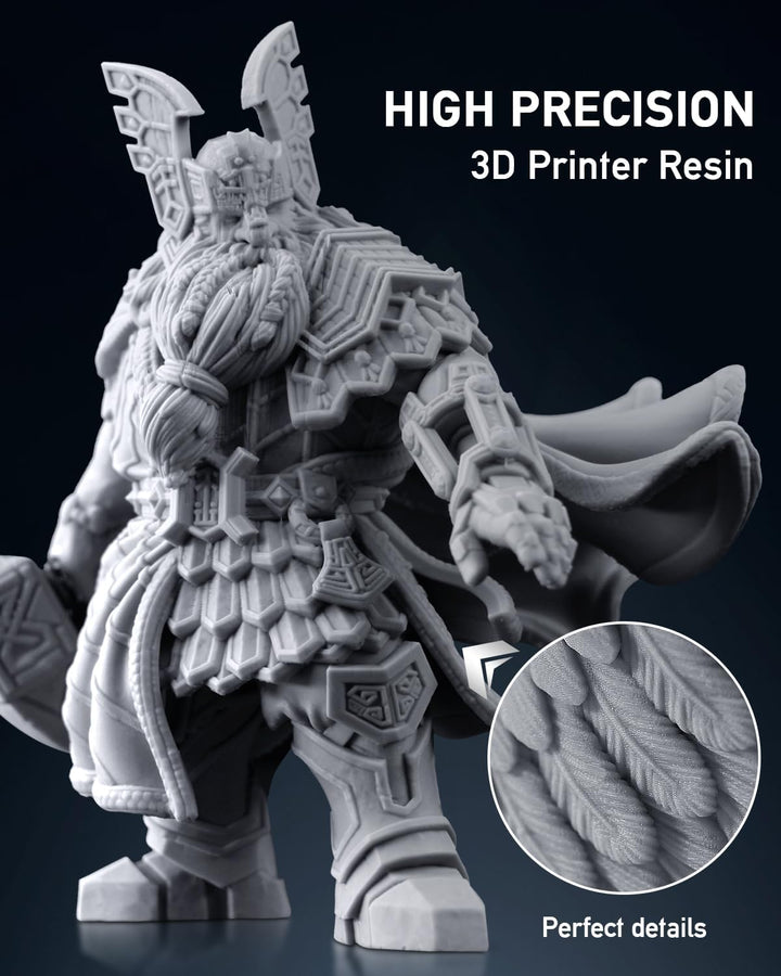 SUNLU ABS-Like 3D Drucker Resin 1KG, 405nm UV-härtendes Standard Photopolymer Schnellharz für den LC