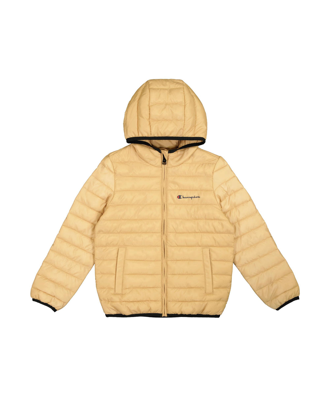 Champion Jungen Legacy Outdoor K - Light Wr Hooded Gepolsterte Jacke (1er Pack) 3-4 Jahre Brown (MS0