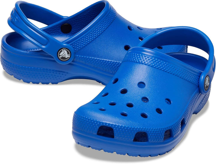 Crocs Unisex Kinder Classic Clog K Holzschuh 28/29 EU Blue Bolt, 28/29 EU Blue Bolt