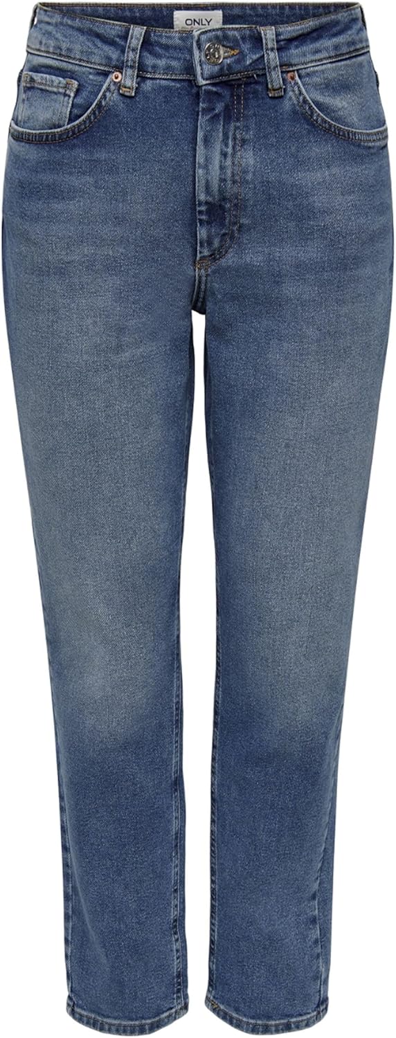 ONLY Womens Dark Blue Denim Jeans Stretch