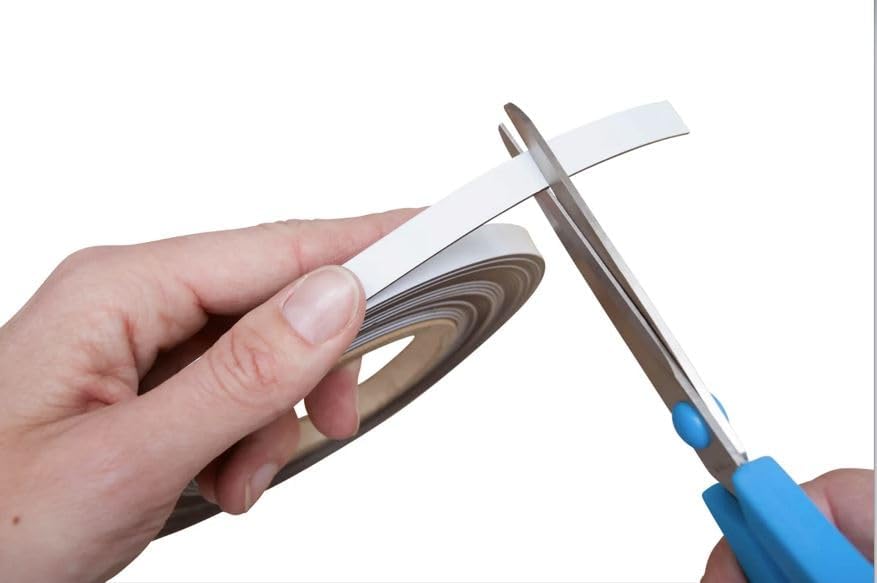 MAUL Kennzeichnungsband 50mm x 1mm | Beschriftbares Band mit magnetischer Rückseite | Vielseitig anw