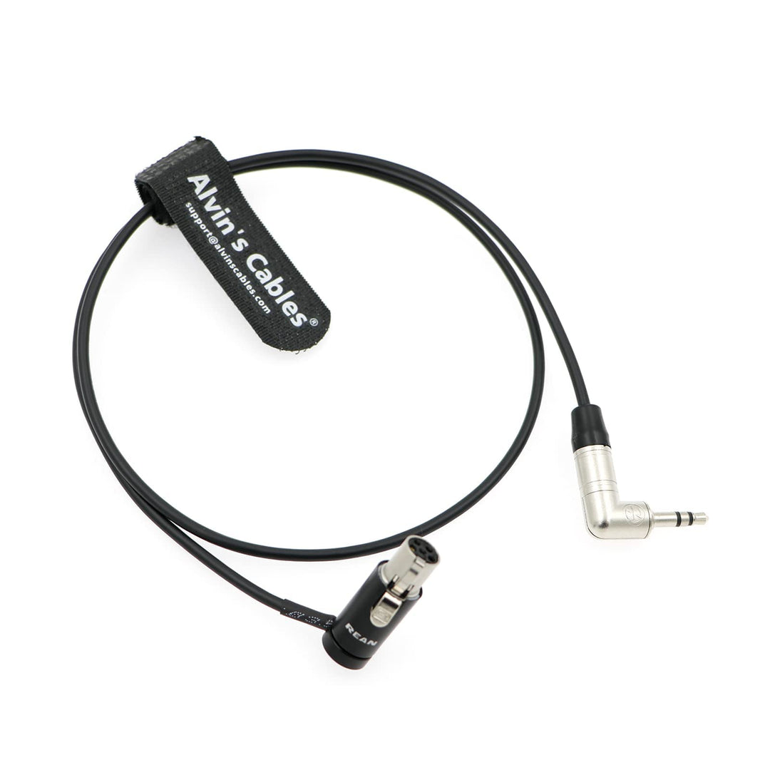 Alvin's Cables Low-Profile TA5F auf 3,5 mm TRS-Audiokabel für Lectrosonics-DCHR-Empfänger, SMQV-Tran