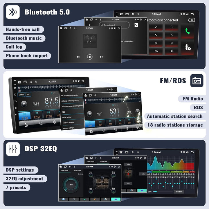 SIXWIN 8-Core 4+64G Android 15 für Mercedes-Benz Smart Fortwo 2011-2015 Carplay Android Auto Autorad