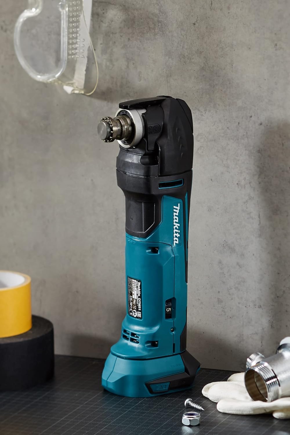 Makita DTM 51 ZJ 18V Li-Ion Akku Multifunktionswerkzeug Solo im Makpac - ohne Zubehör, ohne Akku, oh