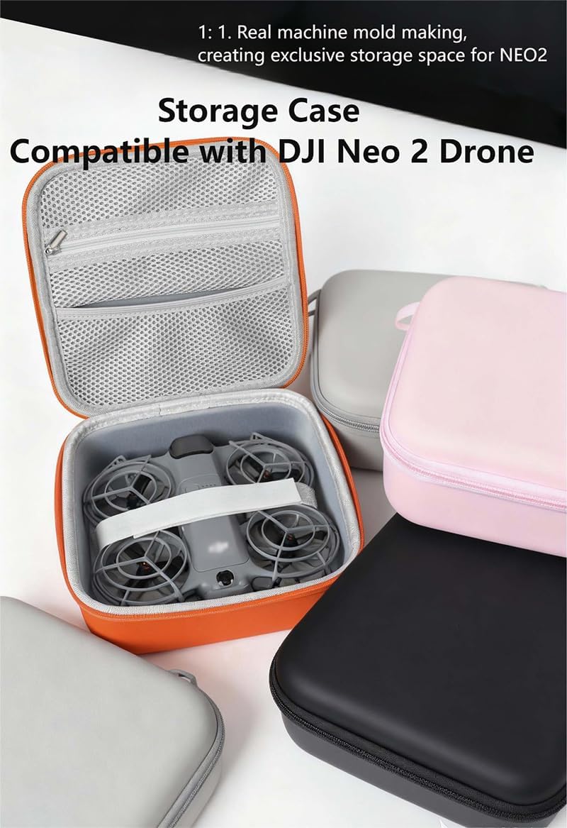 Neo 2 Tragetasche, kleine Aufbewahrungstasche kompatibel mit DJI Neo 2 Drohne, tragbare Mini-kompakt