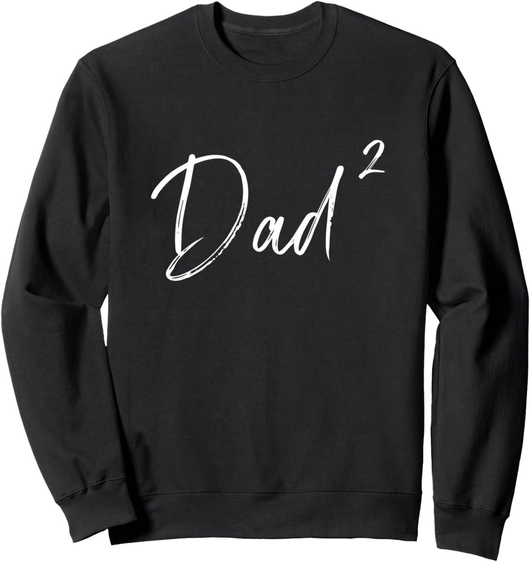 Zwillinge Papa Vater hoch Zwei Sweatshirt