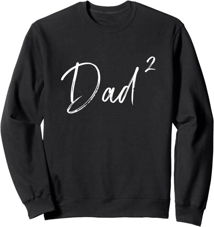 Zwillinge Papa Vater hoch Zwei Sweatshirt