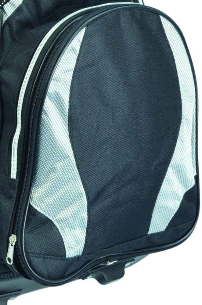 LONGRIDGE Golf 2019 Tour Deluxe Rollergefüllte Reiseabdeckung Schwarz, Schwarz