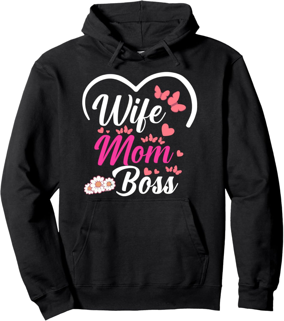 Frau Mutter Chef Muttertag Liebe Wertschätzung Pullover Hoodie