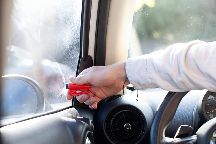 RESQME Familien-3er-Pack, das Original-Notfall-Schlüsselanhänger-Auto-Fluchtwerkzeug, 2-in-1 Sicherh