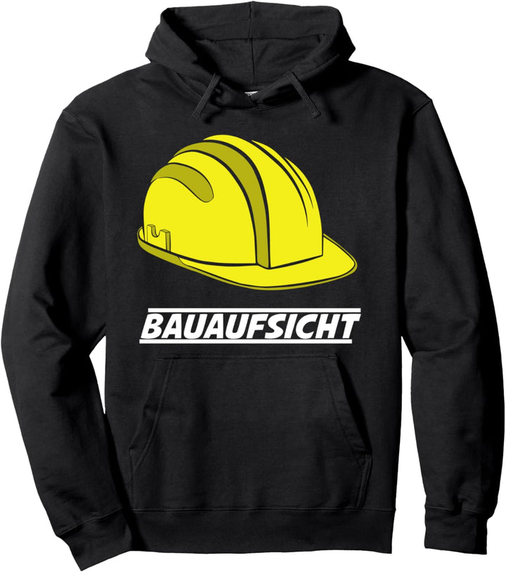 Bauaufsicht Helm Bauherrin Bauherr Baustelle Haus Eigenheim Pullover Hoodie