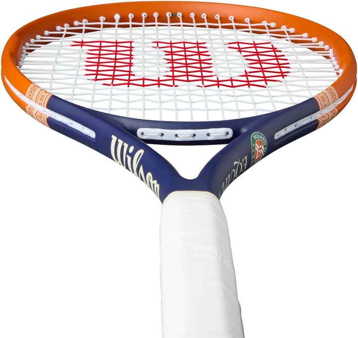 Wilson Roland-Garros 2026 Equipe HP Tennisschläger, Geeignet für Wettkampfspieler mit Cushion-Aire-G