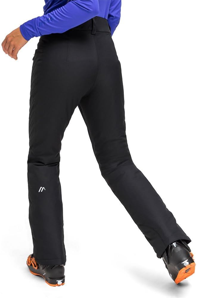 Maier Sports Beate, Damen Skihose, wasserdichte Schneehose, Schützender Schneefang und Verstellbarer