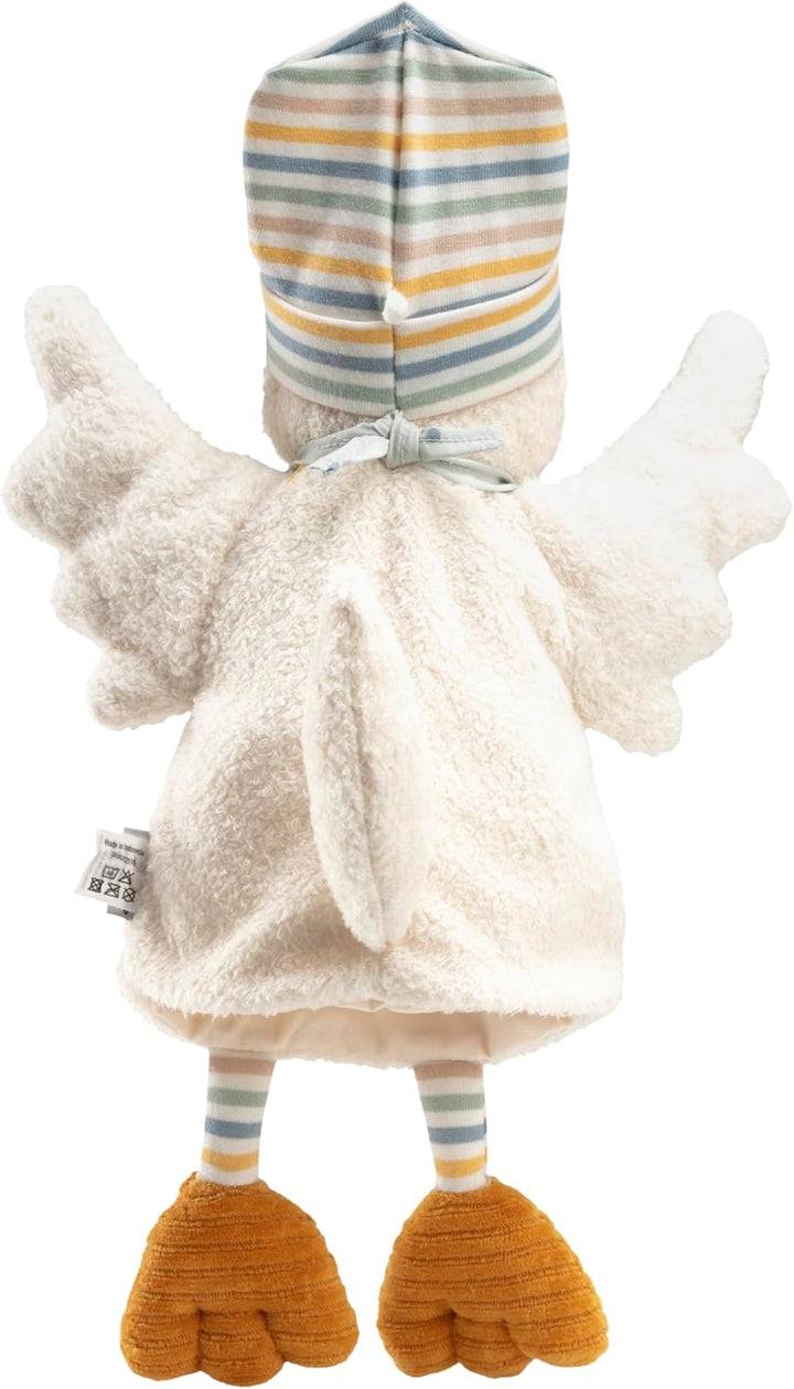 Sterntaler Handpuppe Ente Edda Lou mit Beanie Mütze, perfekt zum Geschichten erzählen, für das Kaspe