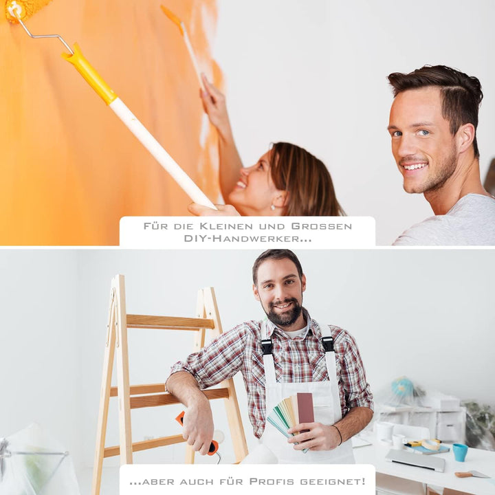 Wanders24 Pastell Erlebnisse (2,5 Liter, schlammiger Boden) edelmatte Wandfarbe - Feine Farben - in