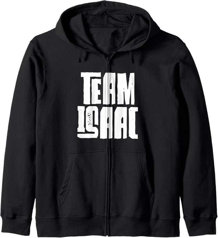 Team Isaac Sohn Mama Papa Ehemann Enkel Sport Gruppenname Kapuzenjacke