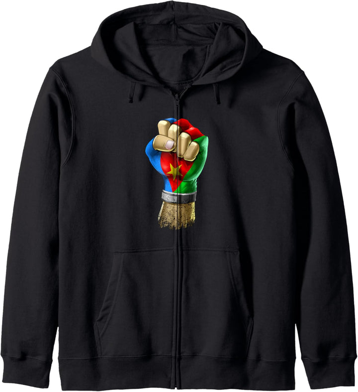 Eritrea Flagge Eritrea Kapuzenjacke