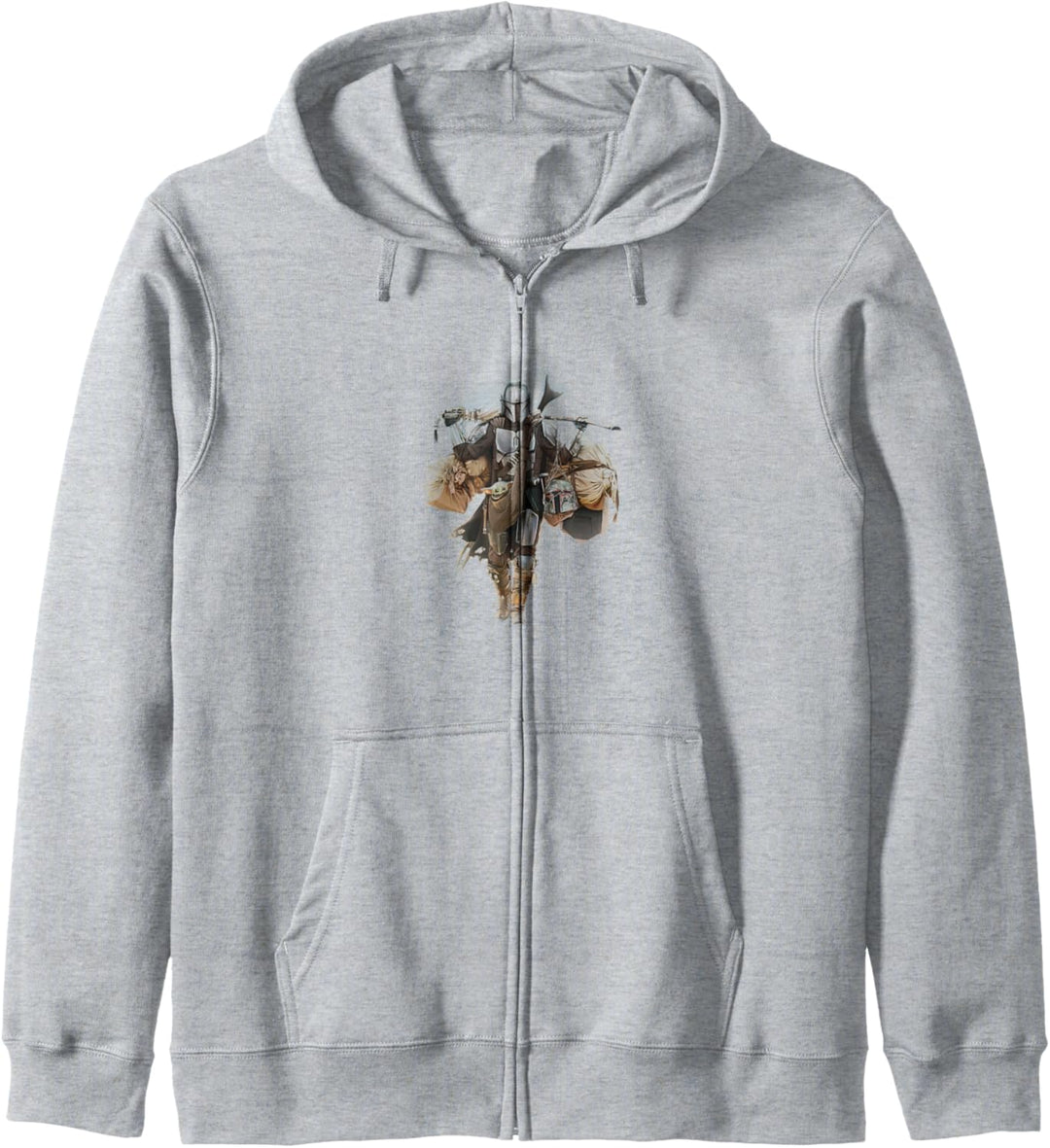 Star Wars: The Mandalorian Mando Walking With The Child Kapuzenjacke