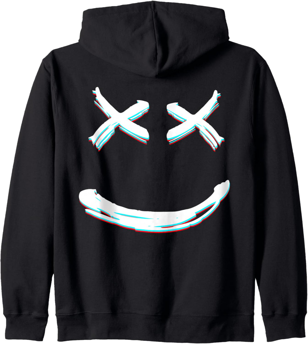 X Eyed Smile Gesicht | X Eyes Kapuzenjacke