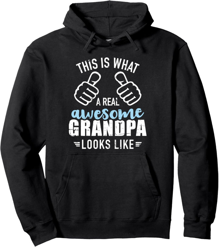 So sieht der beste Opa aus Spruch Pullover Hoodie