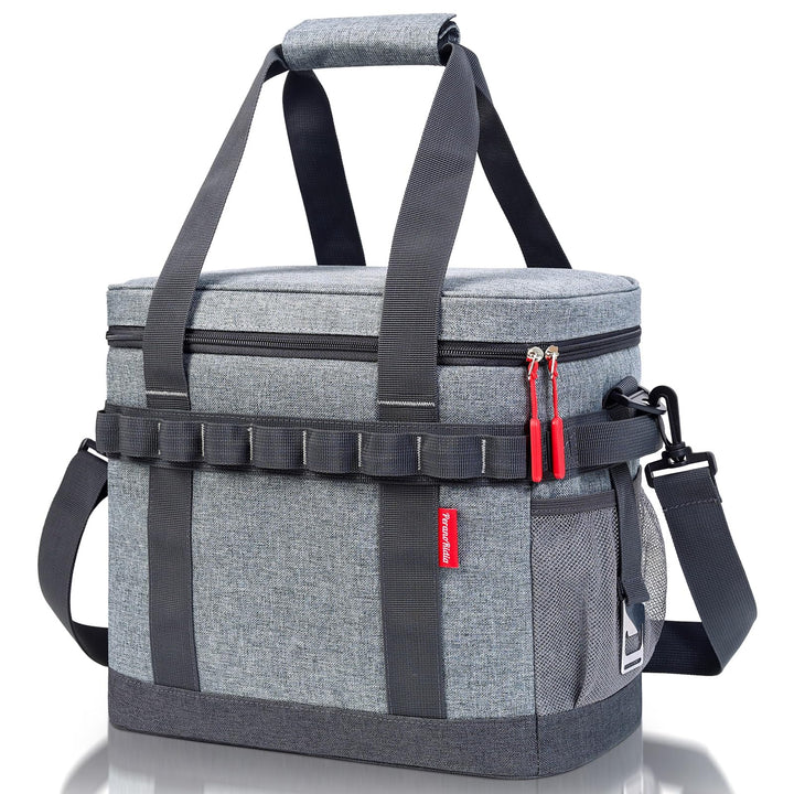 Kühltasche 20L, 12h Kühlung, Gross Faltbar Picknicktasche, Kühlbox Tragbare Isoliertasche für Auto &