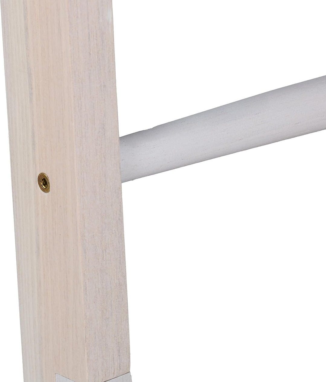 Relaxdays Handtuchleiter Holz, 6 Sprossen, Wäscheleiter Handtücher &amp; Kleidung, HxB 170 x 55 cm, Bade