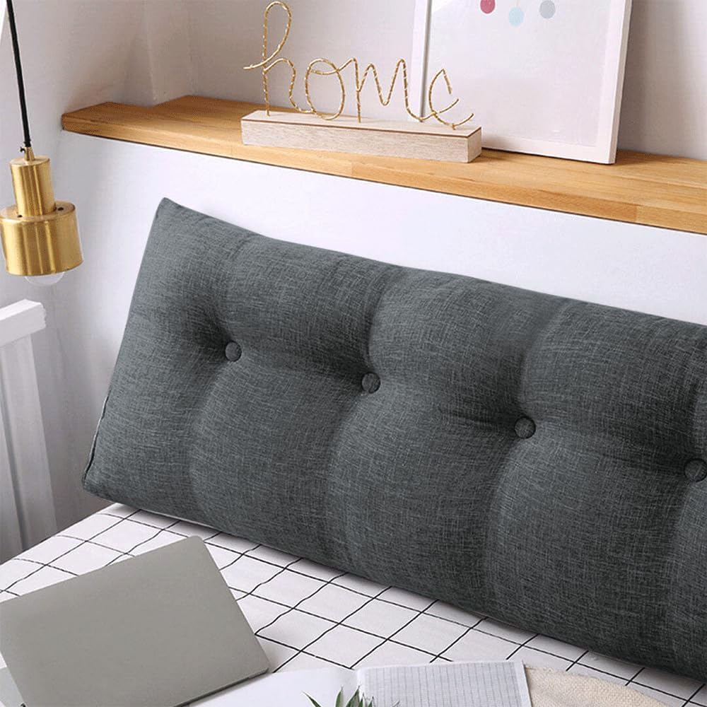 OHMG Rückenkissen, Lesekissen für Bett und Sofa, 180cm-Komfortables Wandkissen Bett, Bietet Optimale
